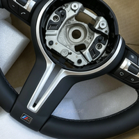 Volant de voiture entièrement en cuir personnalisable pour BMW X3 X4 X5 X6 M3 F10 F30 F80 F20 F22 F32 E46 E70 E90 E92 E91 E60 Série 1-7