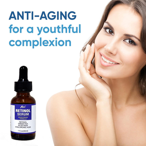 Siero di retinolo organico antirughe per il viso Mzel all'ingrosso 2.5% con vitamina <span class=keywords><strong>A</strong></span>, E, acido ialuronico - Product Image 4