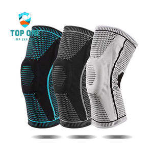 Top One Sangle réglable de haute qualité Sport Compression Genouillère Soulagement de la douleur Flexible Genou Manches Protection Coudières Genouillères - Product Image 2