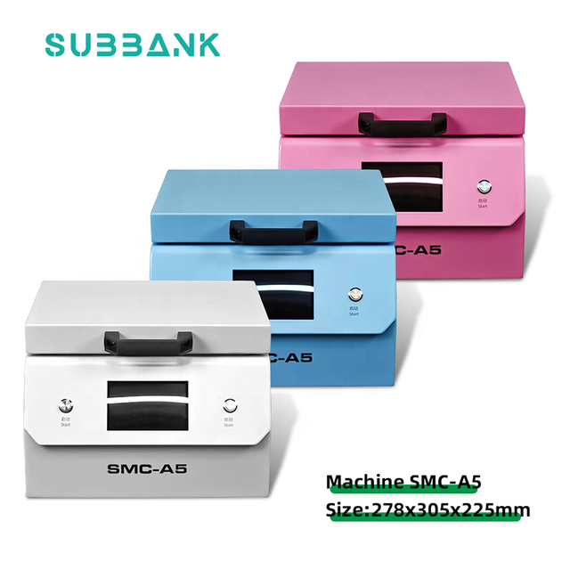 Subbank New Fully-Automatic Sublimation Mobile Phone Case Printing Machine Cover 3D Printing A5 Heat Press Film Vacuum Machine
