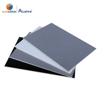 Panneau composite en aluminium pour décoration intérieure, 3 mm, 1220x2440 mm, grain de bois, ACP ACM, prix de gros