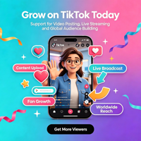 Service de plateforme sociale TikTok : Support fiable pour la publication de vidéos, le streaming en direct et l'extension de l'audience mondiale