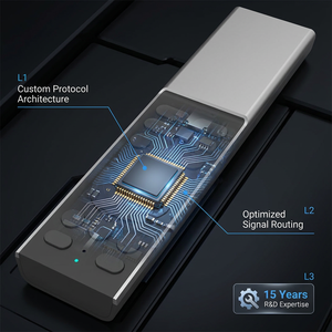 Control Remoto Inteligente RCT2017, BLE 5.0, Voz, IR, Código Variable, Seguridad, Protocolo Personalizado, Android TV/OTT Box, Batería AAA, Alcance de 20m | - Product Image 4