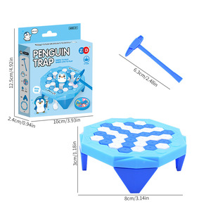 Mini rompighiaccio pinguino salva il piccolo pinguino che batte il ghiaccio gioco giocattolo da tavolo interattivo genitore-bambino - Product Image 5