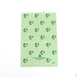 Sacs à déjections canines biodégradables et compostables personnalisés en gros, fabriqués à partir de plastique, pour animaux de compagnie - Product Image 3