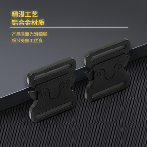 Z W Metal <b>Buckle</b> 40mm Adjustable Outdoor Bag <b>Clip</b> For Backpacks And Waist Packs - Product Image 4