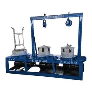 Kasnak tel çekme makinesi Metal çizim ekipmanları tırnak yapma makinesi ile kullanılabilir