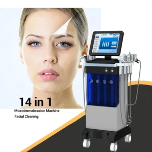 Free Shipping Factory Direct Sell Hydro Smart 14 In 1 Dermabrasion facials Machine