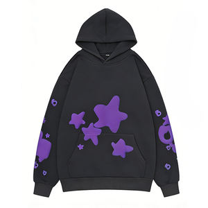 Sudaderas con Capucha <span class=keywords><strong>de</strong></span> Alta Calidad, Talla Grande, Sudadera con Capucha para Hombre, Sudadera con Capucha Gruesa con Pedrería - Product Image 5