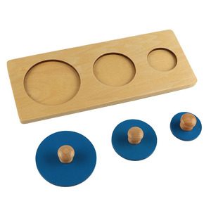LT004 Vậ<span class=keywords><strong>t</strong></span> Liệu Montessori Giáo Dục Đồ Chơi Trẻ Sơ Sinh & Trẻ Nhỏ Bằng Gỗ Nhiều Câu Đố - Product Image 5