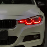 Accessoires automobiles SJC pour BMW Série 3 F30 F35 F31 2016-2019 : Phares LED RGB DRL – Système d'éclairage amélioré avec carte DRL – Vente chaude