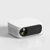 Proyector Inteligente Pico LED LCD HD 1080P de Alta Calidad, Alto Brillo, Enfoque Automático, WiFi, para Proyección de Corta Distancia, Android 12 Integrado