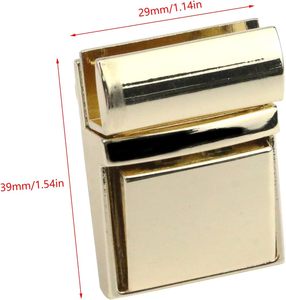 Fermoirs de sac à main Pastlla Pcs, fermoirs à pression, fermoirs à bouton, fermoirs métalliques, quincaillerie pour sacs, pour le bricolage, la confection de boîtes, sacs en cuir et articles faits main - Product Image 2