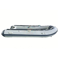 Bote Inflable Rígido de Hypalon, Bote Inflable de PVC y Fibra de Vidrio, Yate Deportivo Inflable, Bote de Pesca Inflable para Pesca, Botes de Remo