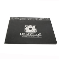 Boîte d'emballage de desserts noire personnalisée avec logo Boîte de pâtisserie de beignet en carton plat pour boulangerie à emporter