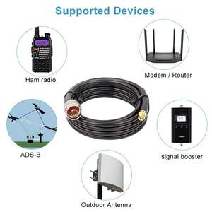 <span class=keywords><strong>Cable</strong></span> de extensión coaxial de baja pérdida 3D-FB, conector macho N SMA-macho de 50 ohmios para <span class=keywords><strong>antena</strong></span> de Radio 3G/4G/5G/LTE/Ham/GPS/WiFi/RF - Product Image 3