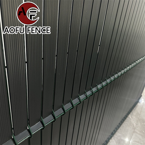 ألواح بلاستيكية صلبة مقاومة للأشعة فوق البنفسجية بتصميم عمودي ثلاثي الأبعاد لسياج الحدائق، مناسبة لسياج الخصوصية ثلاثي الأبعاد - Product Image 6