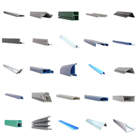 Fabriqué à partir de plastique recyclé Réfrigérateur de camping Profil en pvc Upvc Portes et fenêtres