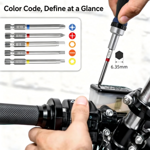 <b>Screwdriver</b> <b>Set</b> 75mm Hex Shank Steel Precision Repair Tool For <b>Electronics</b> And Mechanical Fixing - Product Image 5