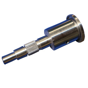 Componente Metálico Mecanizado de Precisión para Piezas de Maquinaria de Construcción, Montaje con Brida de 6 Orificios - Product Image 3