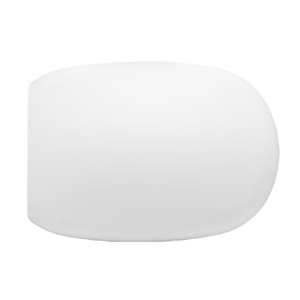 Asiento de inodoro termoestable para Pozzi Ginori Easy Forma 6 Blanco 50 cm de largo 40 cm de ancho 8 cm de altura - Product Image 1