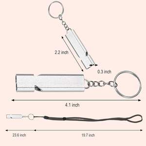 Silbato Metálico de Emergencia de Alta Calidad al por Mayor con Logotipo - Product Image 4
