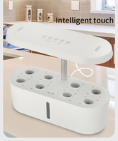 Kit de culture hydroponique d'intérieur LED, système de culture aéroponique, pots de pépinière, système hydroponique