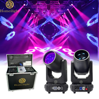 Luz Móvil de Cabeza con Anillo LED de 300W, DMX512, Luz de DJ para Fiestas y Bodas