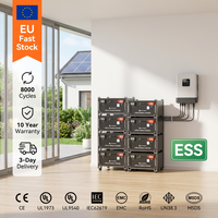 Batterie au lithium-ion 48v 300ah 15kwh 51.2v 300ah Batterie solaire Lifepo4 48v 280ah 300ah 314ah Batterie Lifepo4 montée en rack pour serveur