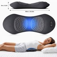 Coussin de soutien lombaire de haute qualité avec chaleur et vibrations, masseur de taille pas cher, coussin de massage pour soulager la douleur, pour la maison, le bureau, la voiture