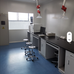 طاولة مغسلة لمختبر الكيمياء الفولاذية مع مختبر علم الأمراض بالجزيرة - Product Image 4