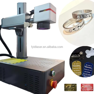 Nueva Máquina de Grabado Láser de Fibra para Metal, Cuero, Joyería, Piedra, Goma y Plástico con Soporte DXF, Marcado Profundo - Product Image 2