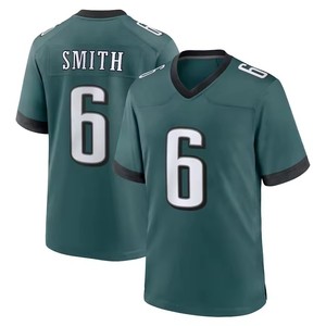 Maillot de <span class=keywords><strong>football</strong></span> des Philadelphia Eagles cousu de haute qualité # 1 Jalen Hurts # 6 A.J. Marron # 26 Saquon Barkley # Maillot personnalisé 9 <span class=keywords><strong>Lemon</strong></span> - Product Image 3