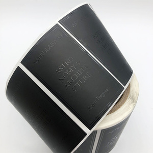 Tùy Chỉnh Mỹ Phẩm Dính Vàng Foil Sticker Nước Hoa Chai Thủy Tinh Logo Nhãn - Product Image 6