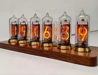 Horloge de table rétro à tube lumineux BETTER, décoration créative et originale pour la maison
