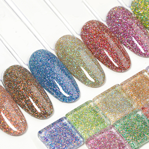 <span class=keywords><strong>BD</strong></span> Disco Twinkle Gel Polonais Sans Hema Professionnel Nail Art Salon Haute Pigment Perle Poudre Aurora Nail Glitter Poudre - Product Image 1
