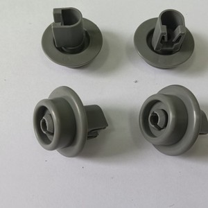 Roulettes pour lave-vaisselle, rouleaux en plastique, rouleaux moyens, paquet de 4, pour lave-vaisselle Siemens Bosch - Product Image 1