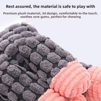 Juguetes de Peluche Interactivos con Sonido para Perros Grandes y Pequeños, Resistentes a Mordidas, para la Dentición, Duraderos, con Voz