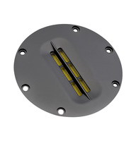 Haut-parleur à ruban Samtronic 100 mm, 4 pouces, 8 ohms, en aluminium, pour home cinéma, design ABS avec chambre arrière