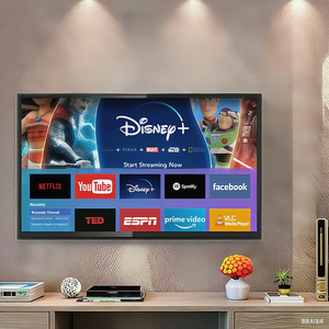 Pantalla de TV Inteligente HD de 24 Pulgadas, 32, 40, 42, 43, 46, 55, 60 LED LCD con T2S2, Televisor de 24 Pulgadas - Product Image 1