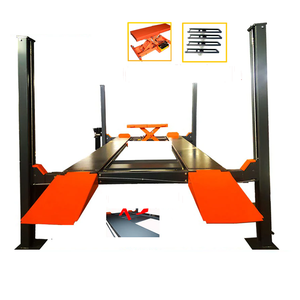 Fostar CE ISO Certificado Taller Garaje Altura ajustable Bloqueo automático Eléctrico hidráulico 4 Poste Elevador de coche para estacionamiento de automóviles - Product Image 1