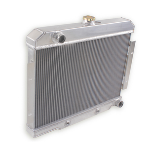 Radiateur de refroidissement de course en aluminium à 3 rangées avec cache et ventilateur, neuf, 100 % testé sans fuite, pour Jeep CJ CJ5 CJ7 1972-1986, conversion V8 - Product Image 2