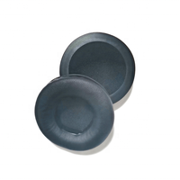 Vente Flash : Kit de remplacement d'oreillettes en cuir respirantes et anti-bruit 90 mm pour casque Kraken