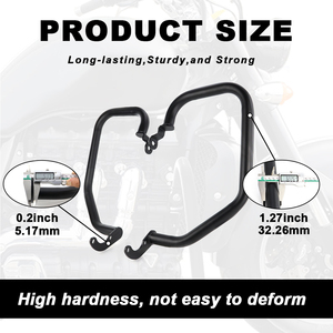 Waximoto Compatible con <span class=keywords><strong>Rocket</strong></span> <span class=keywords><strong>III</strong></span> 2003-2019, Barra Protectora de Motor de Acero, Protector de Tanque, Protector de Chasis, Deslizador Anticaída - Product Image 2