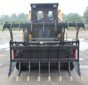 RSBM Kompakt lader <span class=keywords><strong>Log</strong></span> Grass Gabel greifer Kompakt lader - Product Image 6