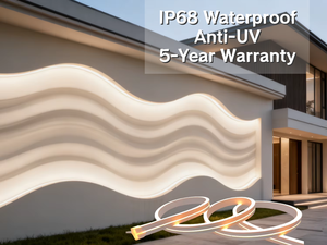 Tira de neón LED avanzada de corte libre, impermeable IP68, Ra95+, flexible lateralmente, 24V, para exteriores, centros comerciales, edificios, torres, villas, logotipos y vestíbulos - Product Image 4
