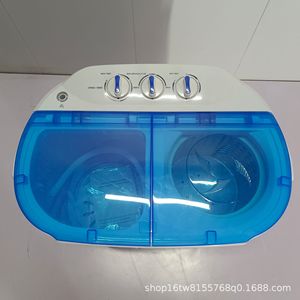 Mini lave-linge semi-automatique <span class=keywords><strong>à</strong></span> deux bacs pour la maison, <span class=keywords><strong>4</strong></span> <span class=keywords><strong>kg</strong></span> - Product Image 3