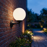 Applique Murale en Verre Soufflé à la Main, Forme Sphérique, pour Intérieur, Extérieur, Porche et Jardin – Vente Chaude Directe Usine