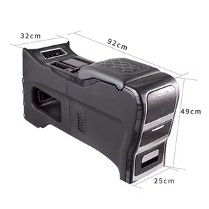 Reposabrazos <span class=keywords><strong>Elison</strong></span> Perforado con Pasillo Central Libre, Caja de Almacenamiento para Reposabrazos de Coche, Accesorios de Modificación Interior para Odyssey Elysion - Product Image 4