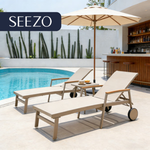 Chaises longues <span class=keywords><strong>de</strong></span> piscine avec <span class=keywords><strong>roulettes</strong></span>, mobilier <span class=keywords><strong>de</strong></span> luxe d'extérieur pour piscine, chaises <span class=keywords><strong>de</strong></span> <span class=keywords><strong>plage</strong></span> en aluminium pour hôtel et patio, chaises <span class=keywords><strong>de</strong></span> piscine et <span class=keywords><strong>de</strong></span> <span class=keywords><strong>plage</strong></span> mobiles - Product Image 1